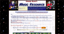 Desktop Screenshot of howardblackmusic.com